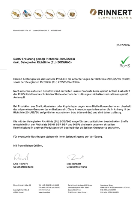 Vorschau: RoHS